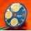 Breitling Original Cadran Bleu & or Montres Chronograph Chronomat Or jaune & Acier Ref D13352