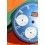 Breitling Genuine & Rare Watch part Crosswind Windrider Chronograph Blue & White Dial part ref A44355