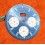 Breitling Genuine & Rare Watch part Crosswind Windrider Chronograph Blue & White Dial part ref A44355