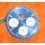 Breitling Genuine & Rare Watch part Crosswind Windrider Chronograph Blue & White Dial part ref A44355