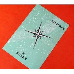 VINTAGE Rolex Brochure for EXPLORER MODEL 1016 from 1962 EXTREMELY RARE 