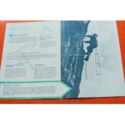 VINTAGE 1962 ROLEX EXPLORER 1016 BROCHURE AUTHENTIQUE 