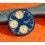 Breitling Original Cadran Bleu & or Montres Chronograph Chronomat Or jaune & Acier Ref D13352