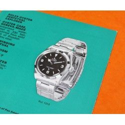 VINTAGE 1966 Rolex Brochure for EXPLORER MODEL 1016  EXTREMELY RARE COLLECTIBLE GOODIE 