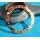 ROLEX VINTAGE TUTONE SILVERED ROOTBEER GMT MASTER WATCH BEZEL 24H INSERT FADED FAT FONT 1675, 1675-3, 1675-8, 16753, 16758