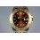 ROLEX VINTAGE TUTONE SILVERED ROOTBEER GMT MASTER WATCH BEZEL 24H INSERT FADED FAT FONT 1675, 1675-3, 1675-8, 16753, 16758