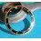 ROLEX RARE LUNETTE OR JAUNE 18KT & INSERT GRADUE SUBMARINER DATE PLEXI 1680, 1680-8