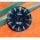 OMEGA LADIES 22mm PREOWNED SEAMASTER AQUA TERRA WATCH BLACK DIAL SWISS STEEL WATCH