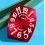 RARE GENUINE FRANCK MULLER LONG ISLAND RED METAL SHADES DIAL RECTANGLE