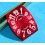 RARE & AUTHENTIQUE CADRAN MONTRES FRANCK MULLER LONG ISLAND chiffres couleur ROUGE METAL