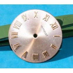 Rare Horology Vintage spare LE PRELET Silver Metal Watch dial part for sale