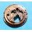 ROLEX Original & Rare Bubbleback Watch spare cal 645, A-260 Oscillating Weight, Rotor Frame for sale