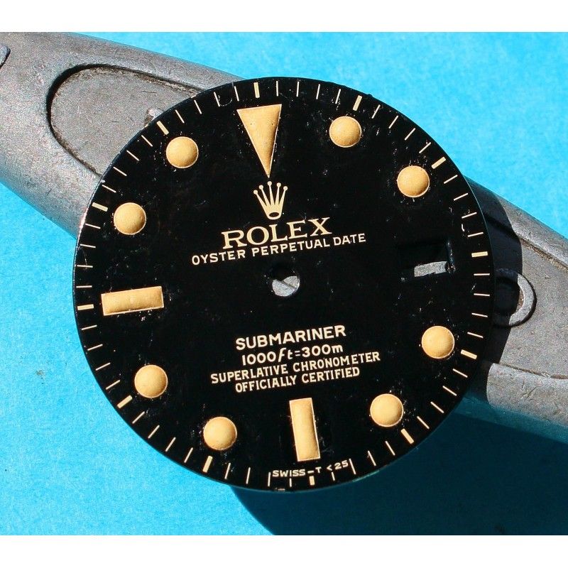 Original Rolex 16800 Eggshell dial Submariner date 16800, 168000, 16610 Black Index Tritium cal 3035, 3135