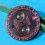 BREITLING EXOTIC BLACK NAVITIMER CHRONO-MATIC VINTAGE WATCH PART PINK-RED DIAL