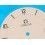 Omega Rare accessoire horloger Cadran Montres Hommes De Ville Prestige 4510.30.00 Couleur crème Beige