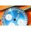 Breitling D13022 Genuine & Rare Watch part Old Navitimer Blue Dial CHRONOGRAPH