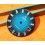 Vintage & Original Cadran Bleu Deep Blue Montres anciennes de plongée Zodiac Cal Automatique