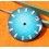 Vintage & Original Zodiac Automatic Deep Shades Blue Wrist Watch Dial Spare Part