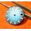 Vintage & Original Zodiac Automatic Deep Shades Blue Wrist Watch Dial Spare Part