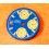 Breitling Original Cadran Bleu & or Montres Chronograph Chronomat Or jaune & Acier Ref D13352