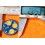 Breitling Original Cadran Bleu & or Montres Chronograph Chronomat Or jaune & Acier Ref D13352