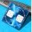 TAG HEUER MONACO WATCH DIAL BLUE SQUARE STEVE MCQUEEN DIAL DATE