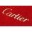 Etui pochette écrin Luxe Suédine CARTIER Velours rouge