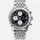 Breitling A13322 Genuine & Rare Watch part Old Navitimer Black Dial CHRONOGRAPH