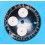 Breitling A13322 Genuine & Rare Watch part Old Navitimer Black Dial CHRONOGRAPH
