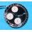 Breitling A13322 Genuine & Rare Watch part Old Navitimer Black Dial CHRONOGRAPH