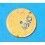 Rolex Watch Dial Gold color part for restore Ø18mm Ladies Oyster Perpetual