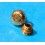 ROLEX RARE VINTAGE & RARE COURONNE & TUBE MONTRES ROLEX OYSTER OR JAUNE Ø5.30mm Twinlock ref 24-480-8