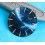 Omega Rare Cadran Bleu Métal Montres Seamaster Index Bâtons Ø28.55mm