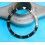ROLEX INSERT GRADUE LUNETTE MONTRES 16800, 168000, 16610 SUBMARINER DATE & PERLE LUMINOVA
