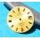 Omega Rare Cadran Champagne Or Ø28mm Montres Constellation Double Eagle Perpetual Calendar ref 1213.30