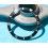 ROLEX INSERT GRADUE LUNETTE MONTRES 16800, 168000, 16610 SUBMARINER DATE & PERLE TRITIUM
