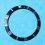 Rolex Sea Dweller 16660, 16600 genuine Black Bezel Insert graduated watch Tritium creamy dot