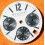Bulgari Cadran argent bitons montres Accessoires Diagono Aluminium AC38TAVD SLN
