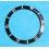 ROLEX INSERT GRADUE LUNETTE MONTRES 16800, 168000, 16610 SUBMARINER DATE & PERLE LUMINOVA