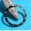 ROLEX INSERT GRADUE LUNETTE MONTRES 16800, 168000, 16610 SUBMARINER DATE & PERLE LUMINOVA