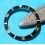 Rolex Sea Dweller 16660, 16600 genuine Black Bezel Insert graduated watch Luminova dot ref B315-16660-181-A1