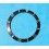 Rolex Sea Dweller 16660, 16600 genuine Black Bezel Insert graduated watch Luminova dot ref B315-16660-181-A1