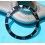 Rolex factory Submariner Watch Insert Black Luminova luminous Bezel 16800, 168000, 16610 Part