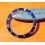 ROLEX RARE INSERT GRADUE LUNETTE BLEU MONTRE SUBMARINER DATE 16613, 16618, 16803, 16808 PERLE LUMINOVA