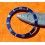 ROLEX RARE INSERT GRADUE LUNETTE BLEU MONTRE SUBMARINER DATE 16613, 16618, 16803, 16808 PERLE LUMINOVA