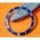 ROLEX RARE VINTAGE INSERT GRADUE LUNETTE BLEU & JAUNE MONTRE SUBMARINER DATE 16613, 16618, 16803, 16808 PERLE TRITIUM