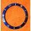 ROLEX RARE VINTAGE INSERT GRADUE LUNETTE BLEU & JAUNE MONTRE SUBMARINER DATE 16613, 16618, 16803, 16808 PERLE TRITIUM