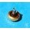 ROLEX RARE VINTAGE & RARE COURONNE, REMONTOIR MONTRES ROLEX OYSTER OR JAUNE Ø6mm Twinlock