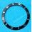 Rolex Factory black color Submariner date 16800, 168000, 16610 watches bezel Insert, Inlay & LUMINOVA dot