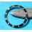 ROLEX INSERT NOIR LUMINOVA GRADUE DE MONTRES VINTAGES ROLEX SUBMARINER 14060,14060M
